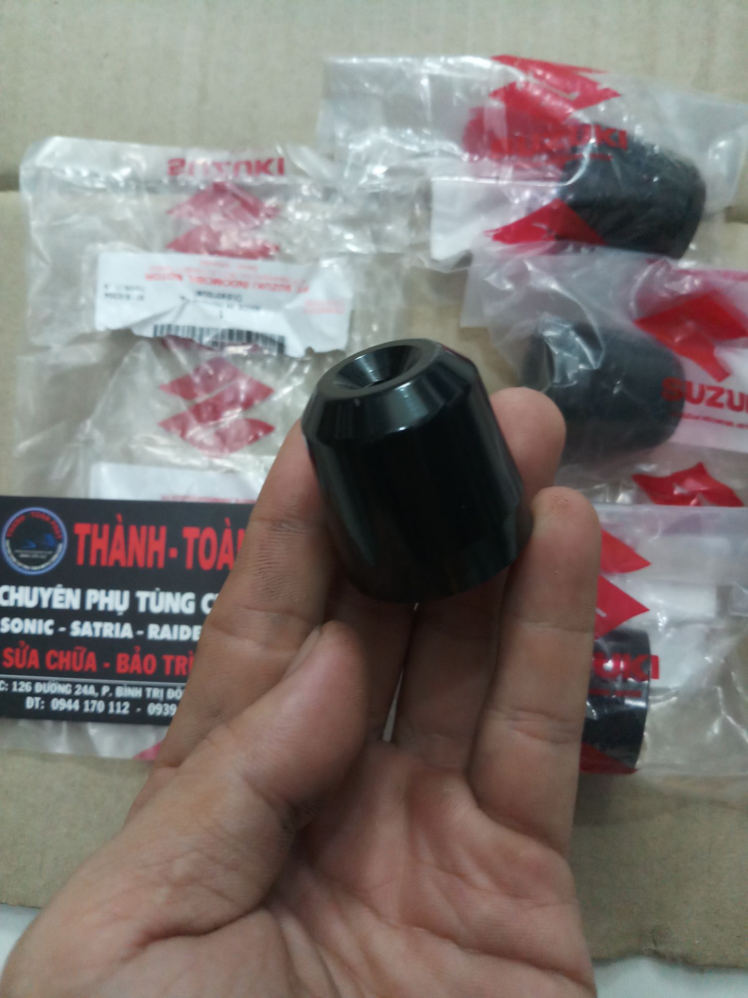 cục gù tay lái Satria Fi(1 cục)