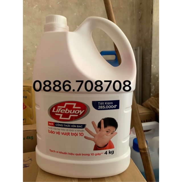 Nước Rửa Tay Lifebouy 4Kg(Giá Bán Tăng)