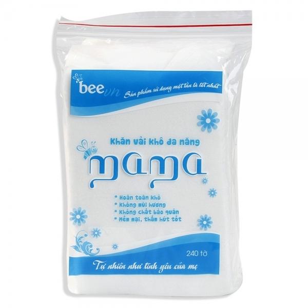 Bộ 2 Khăn vải khô Mama túi 240 chiếc