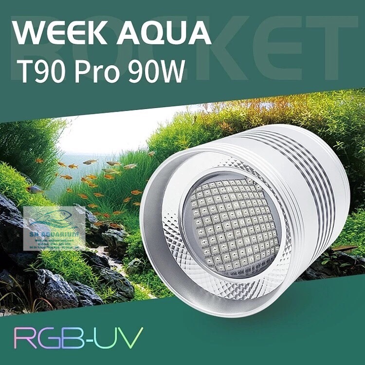 [HOÀN TIỀN 10%]ĐÈN LED RỌI RGB T90 PRO 90W (BẢN APP)