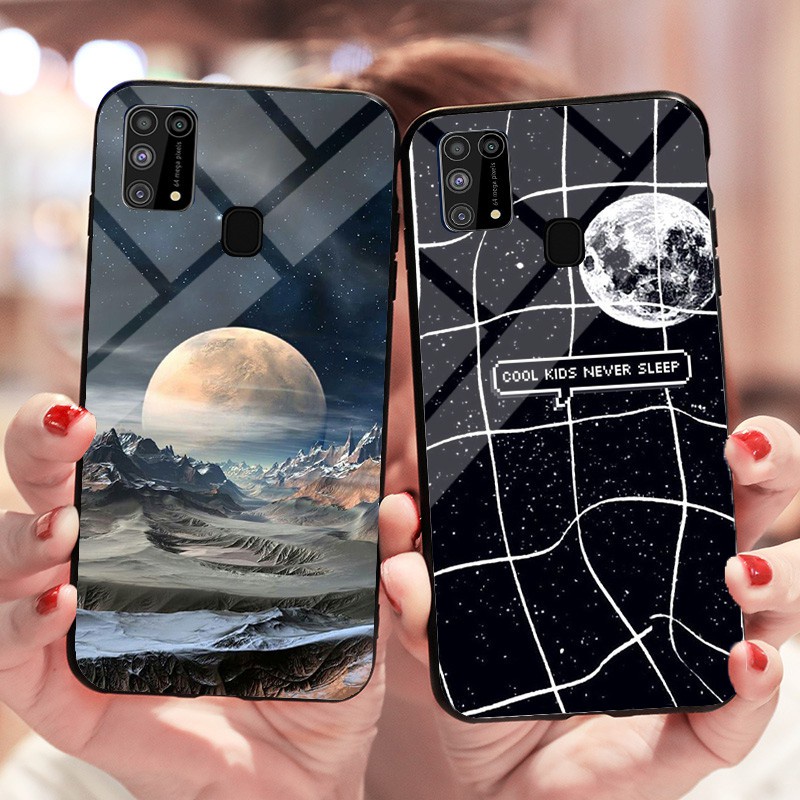 Ốp xiaomi redmi 9a / redmi 9c/ redmi 9c nfc/ redmi poco c3 lưng kính cường lực cao cấp