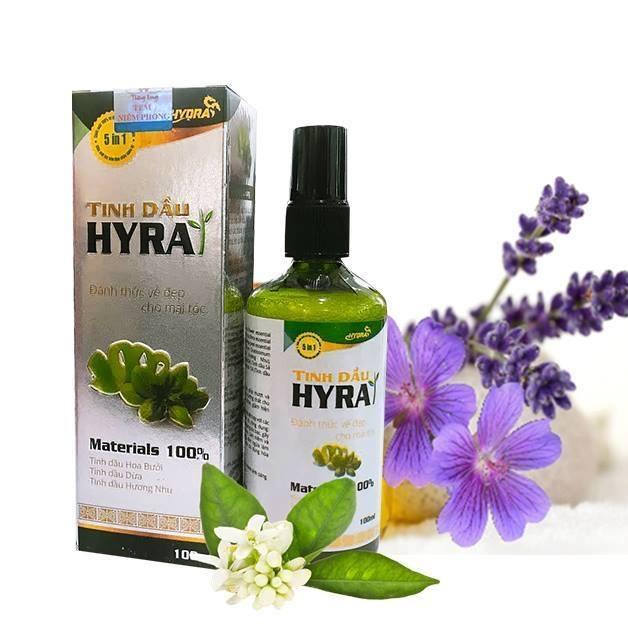 Liệu trình 1 tháng: 2 lọ tinh dầu xịt tóc HYRA