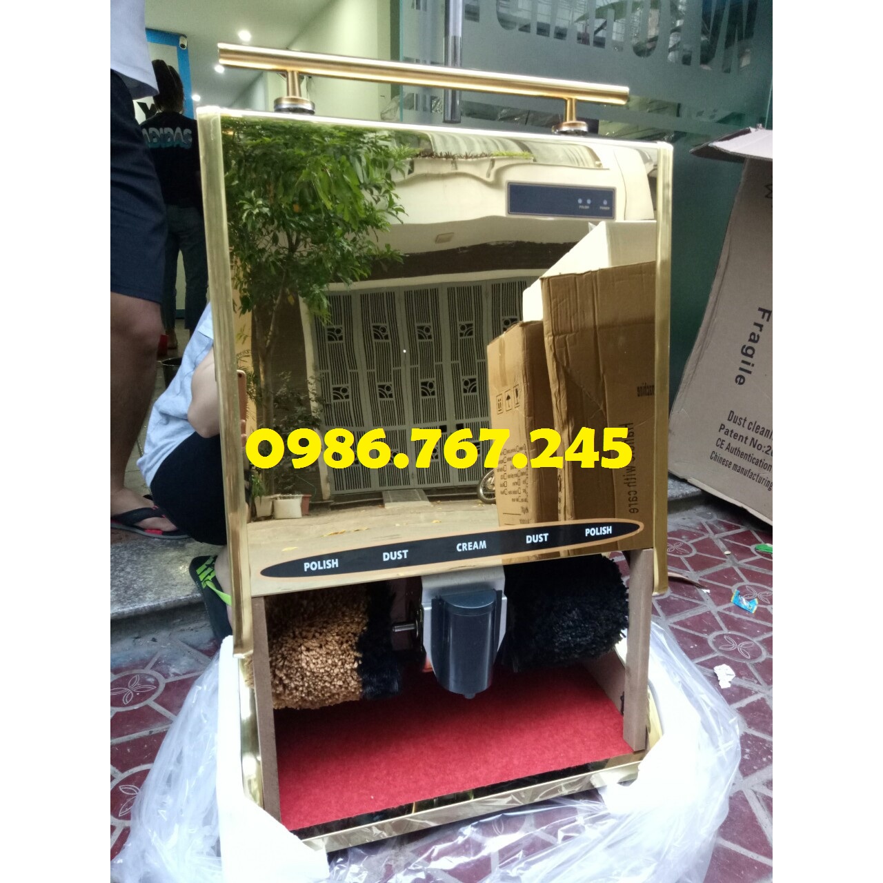 Máy đánh giày tự động giá rẻ shiny g1
