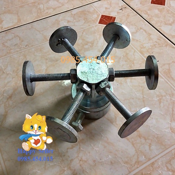 Cữ xoay để căn nhôm cho máy phay đố
