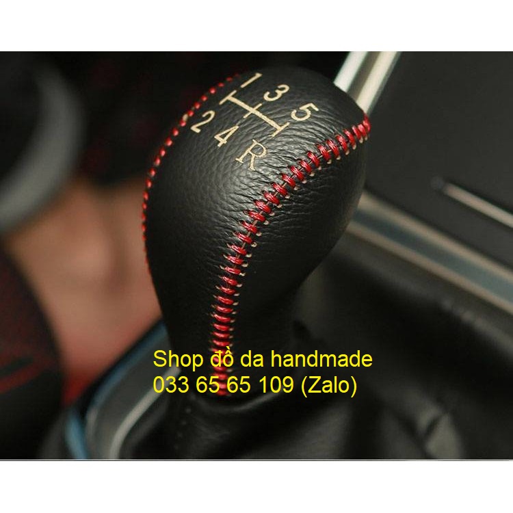 Bọc da cần số xe Hyundai I10 số sàn