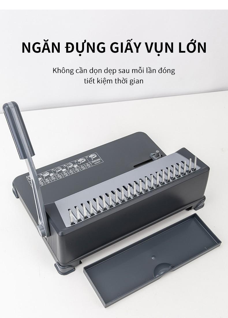 [HCM]Máy Đóng Gáy Deli 3872