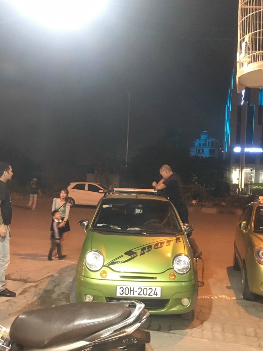 Bộ giá nóc vuông cho xe Matiz