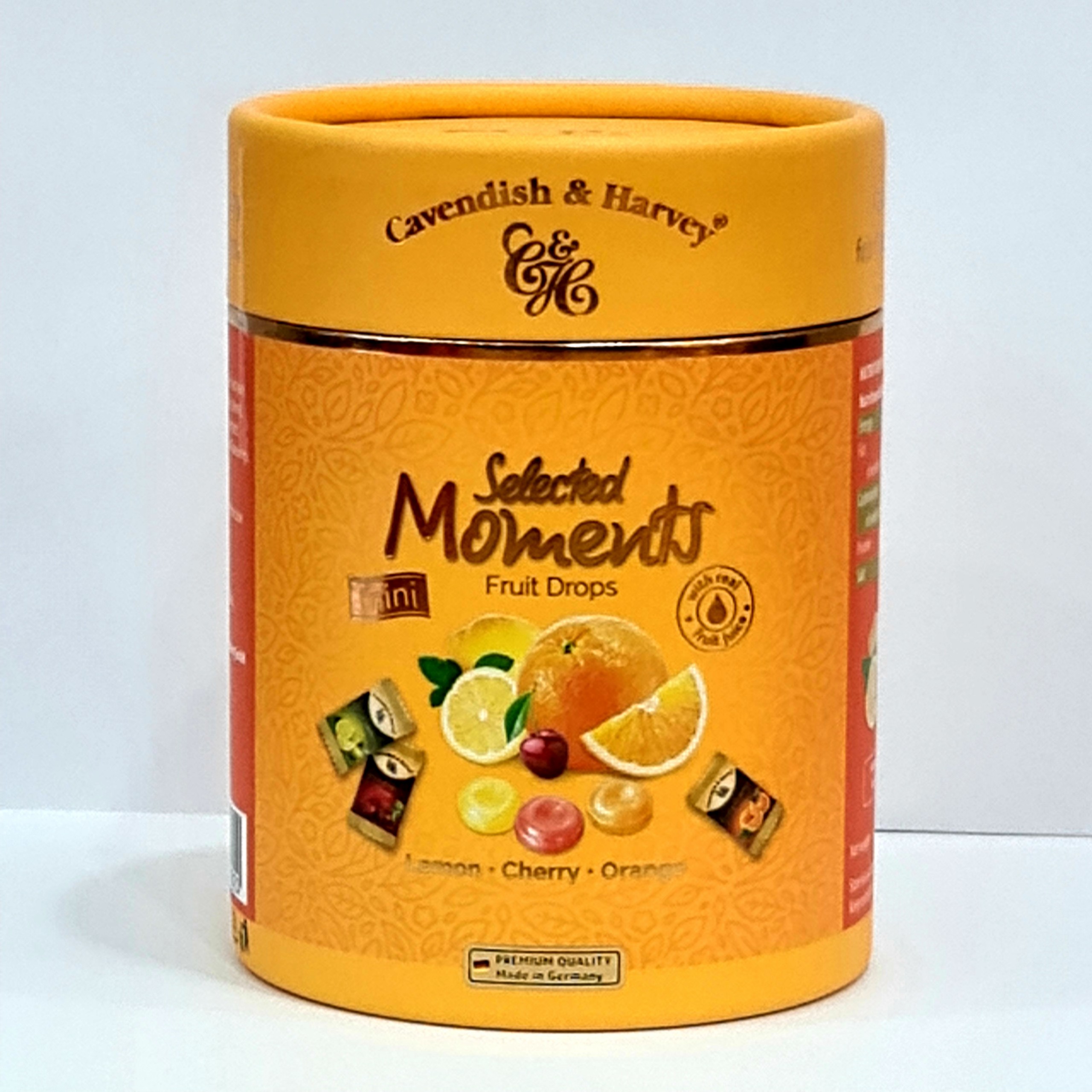 Kẹo C&H All The Best Fruit Drops (Yellow tube) 100g