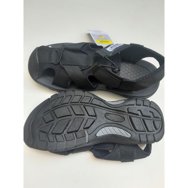 Giày Sandal Nam Bít Mũi Rova 626 Đen