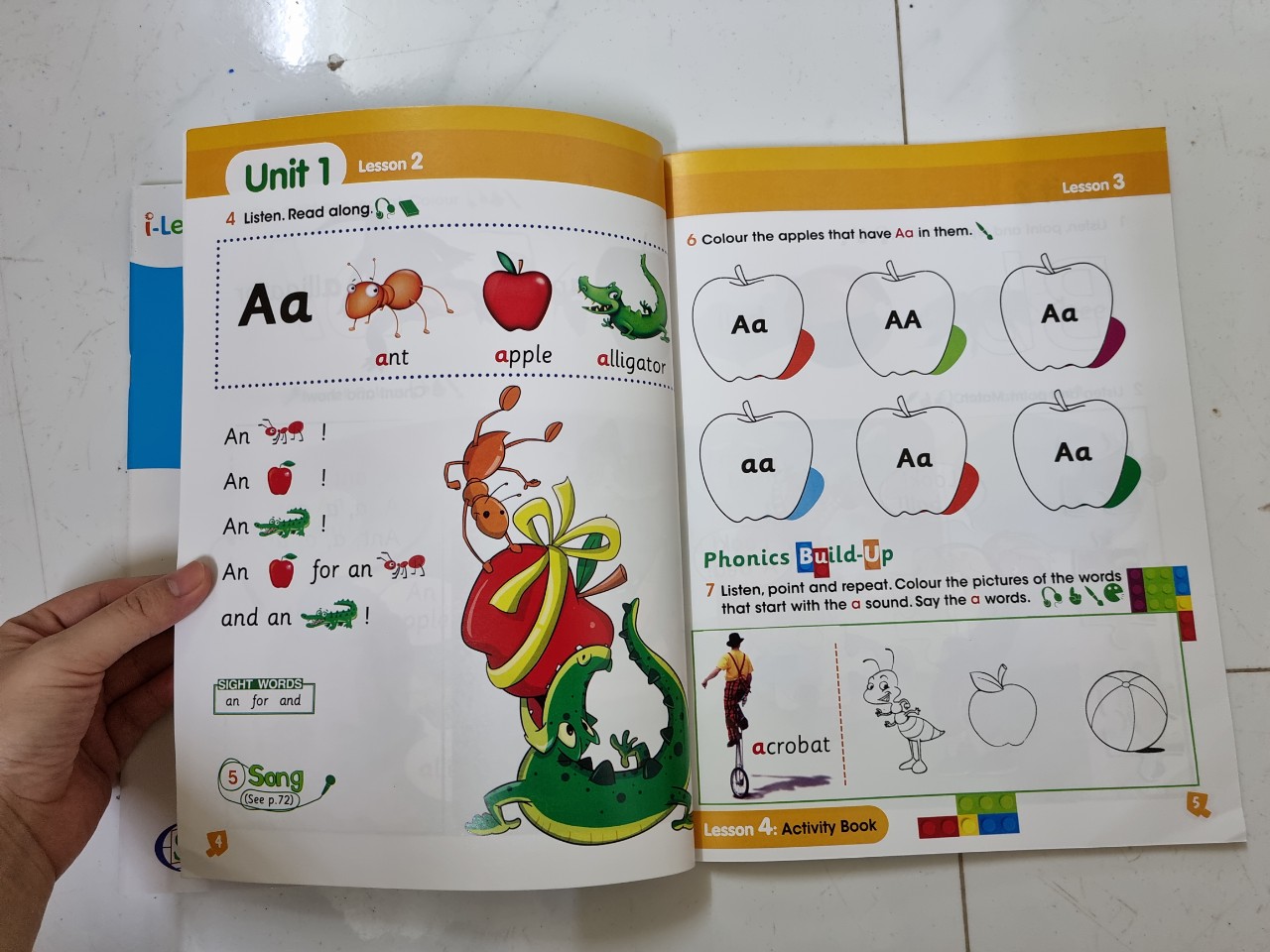 Bộ I learn my phonics Grade 1  cho bé