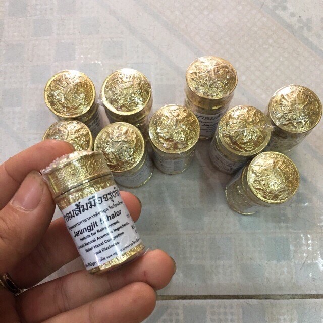 4 Ống hít xoang vàng thái lan