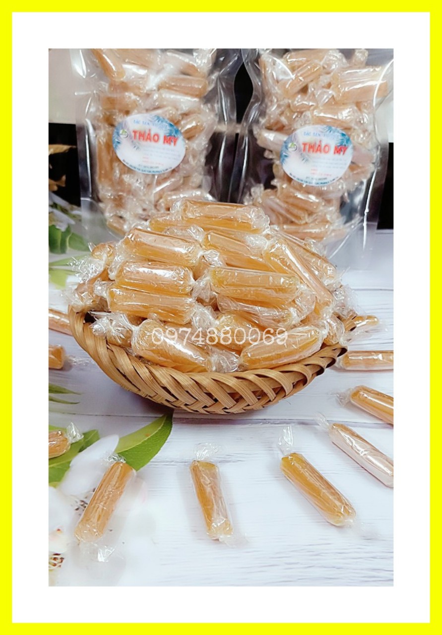 (Freeship) 1kg of Ben Tre Spicy Ginger Candy