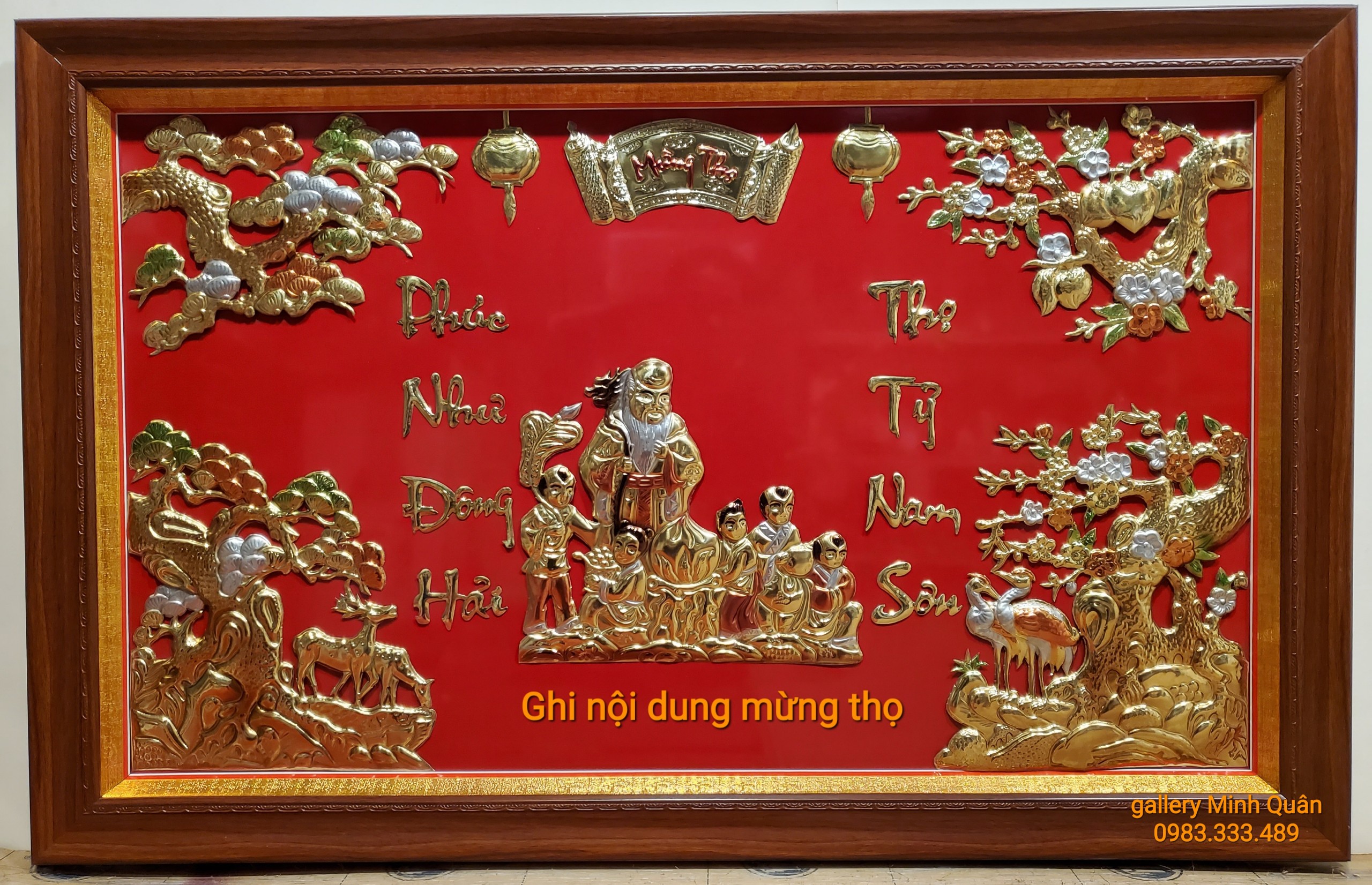 TRANH ĐỒNG MỪNG THỌ ÔNG BÀ