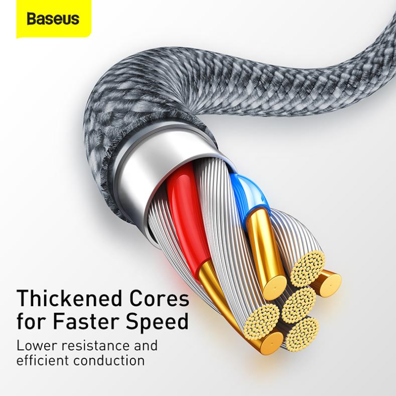 Cáp Sạc Nhanh Lightning Baseus Dynamic Series cho iPhone ( USB to Lightning, 2.4A Fast Charging Data Cable)