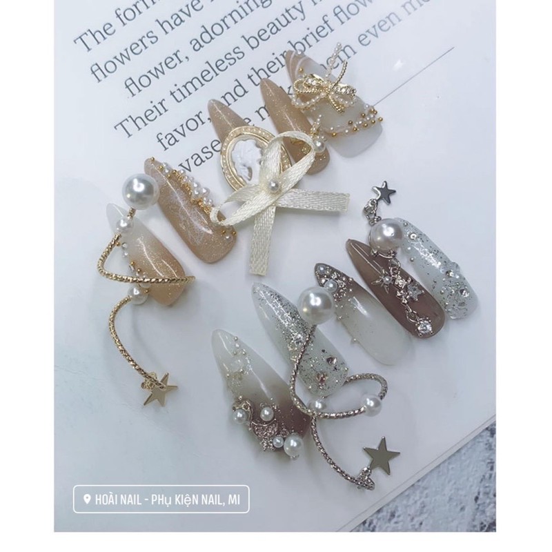 nhẫn chụp ảnh nail siêu xinh