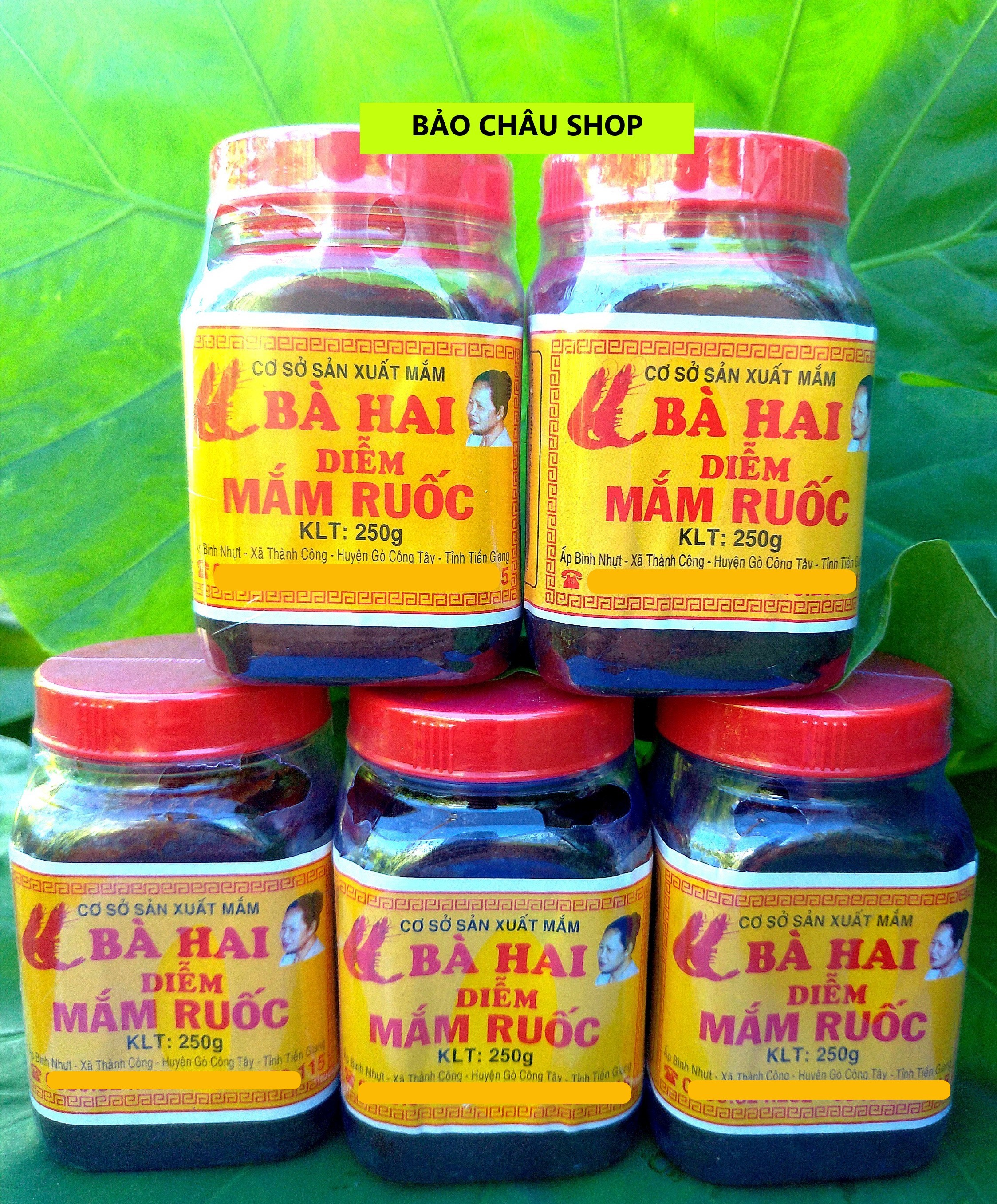 MẮM RUỐC BÀ HAI GÒ CÔNG 250G/HỦ