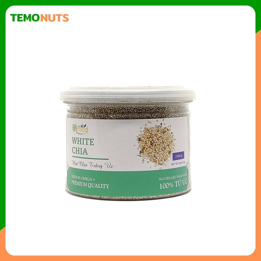 Hạt Chia Trắng Mfood - Nhập Khẩu 100% Từ Úc