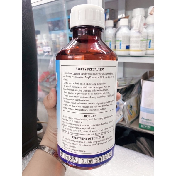 thuốc diệt muỗi MAP PERMETHRIN 50EC  - 1 lít .