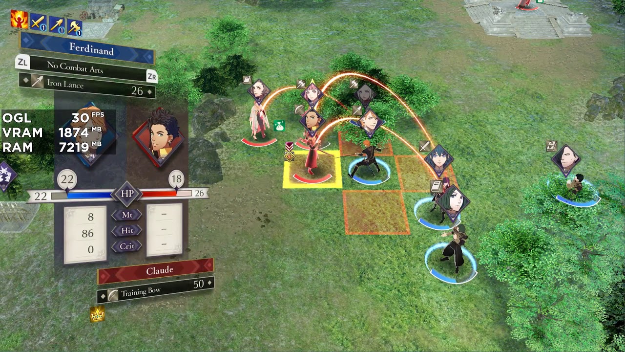 Băng Game 2ND Fire Emblem Three Houses cho máy Nintendo Switch