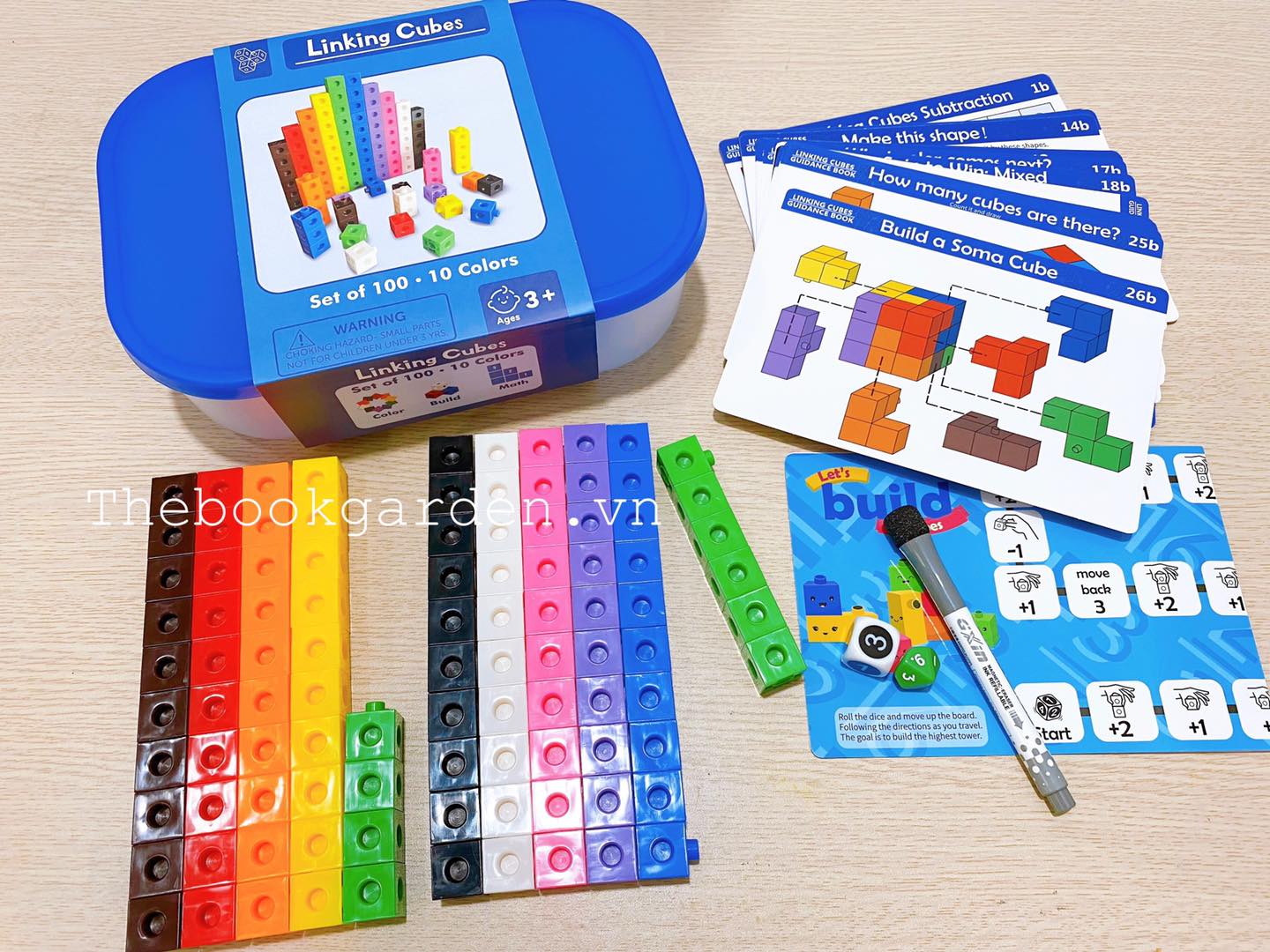 GIÁO CỤ HỌC TOÁN TƯ DUY - MATH LINK CUBE