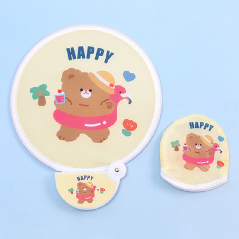 Quạt gấp gọn tự bung dễ thương