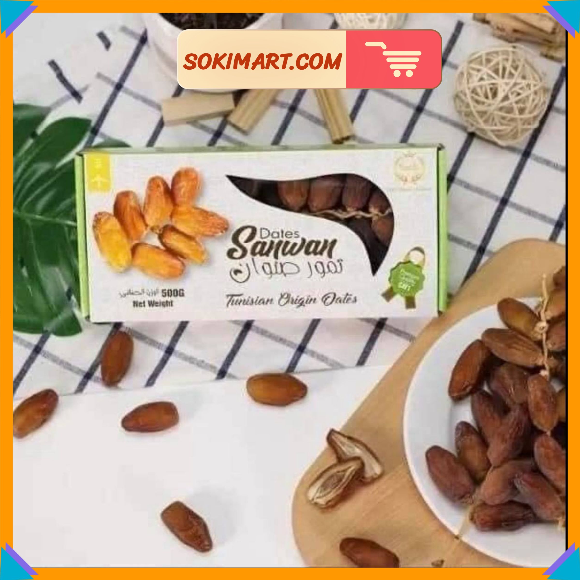 Chà là nguyên cành Tunisia -  500g