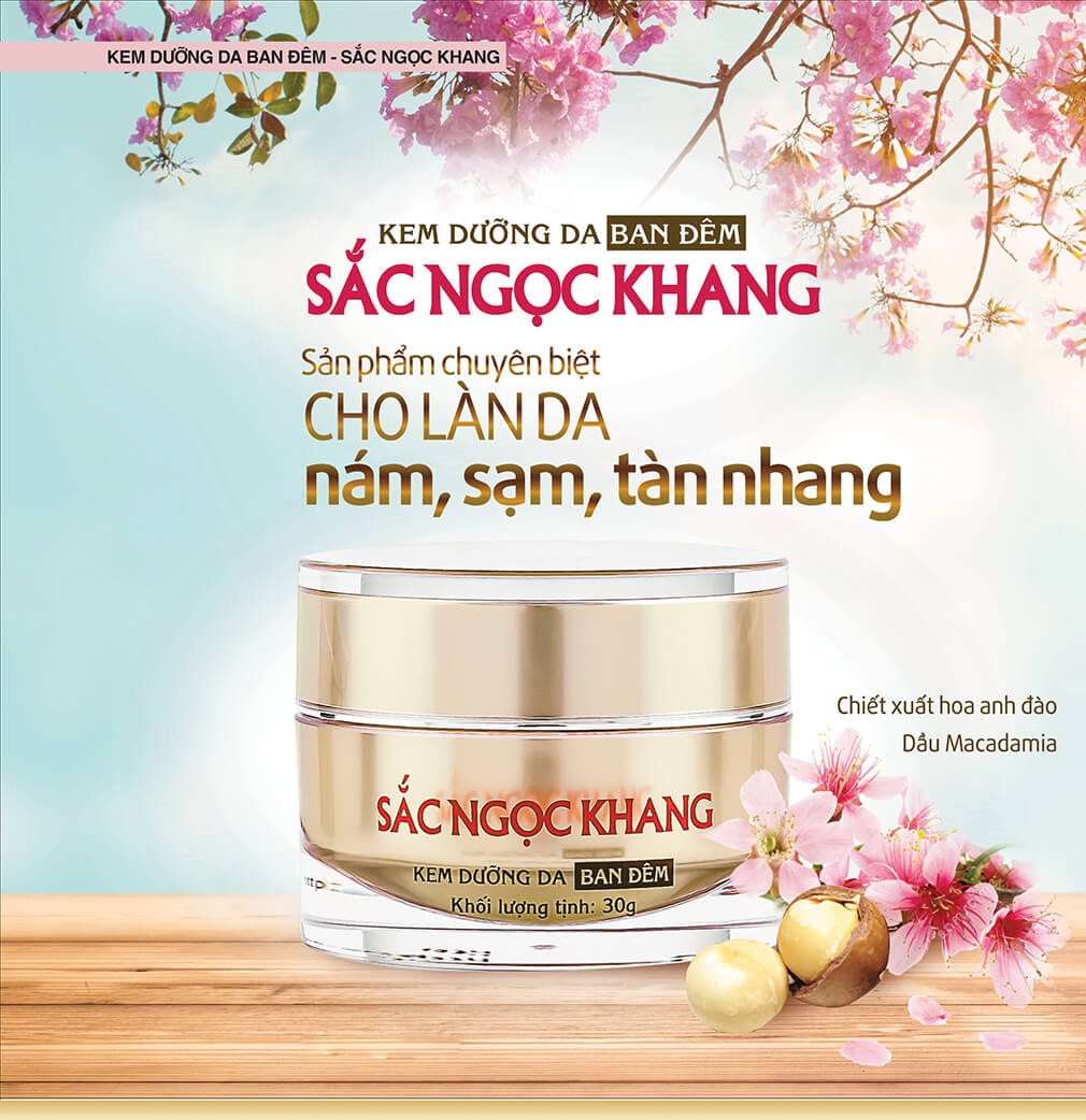 Combo Dưỡng Da Ngày Và Đêm - Sắc Ngọc Khang