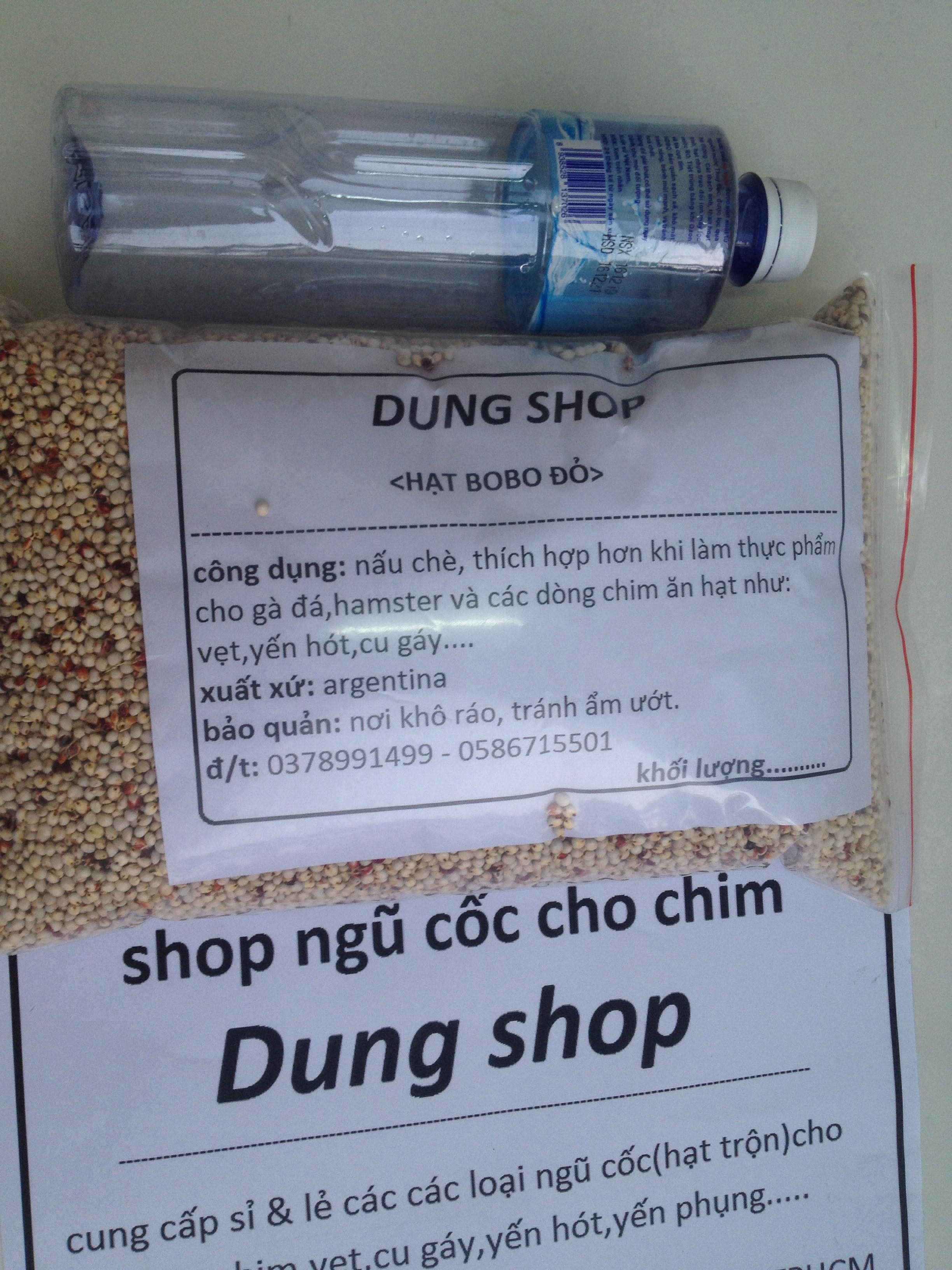 hạt bobo đỏ - ý dĩ 1kg