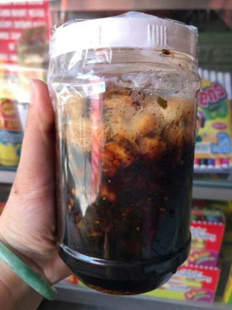 Kho quẹt tôm khô tóp mỡ 500gr