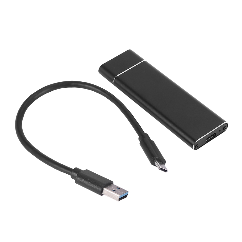 USB 3.1 to M.2 NGFF SSD Mobile Hard Disk Box Adapter Card External Enclosure Case for m2 SATA SSD USB 3.1 2230/2242/2260/2280