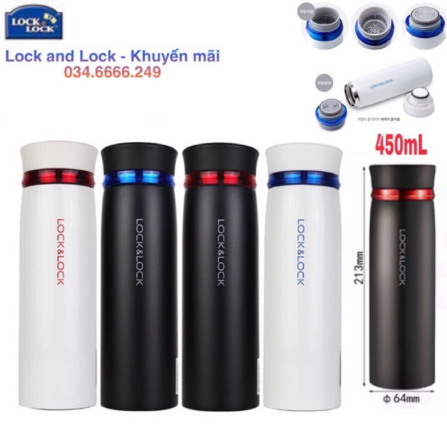 BÌNH GIỮ NHIỆT FEATHER LIGHT LOCK&LOCK- LHC4131