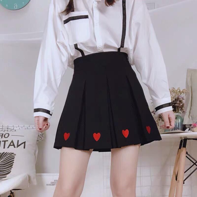 [HCM]CHÂN VÁY NGẮN XẾP LY