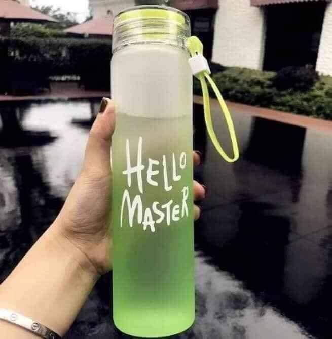 Bình Nước thủy tinh helo master 480ml