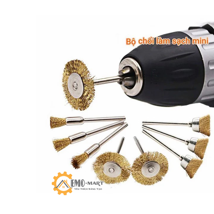 Bộ chổi đánh rỉ 16 PCS