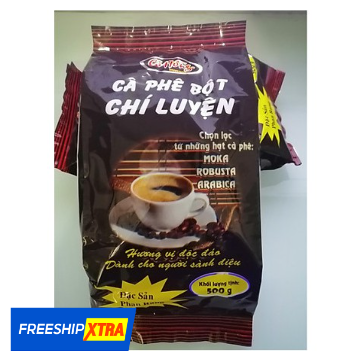 Cà phê Bột sạch Chí Luyện (gói 500 gr)
