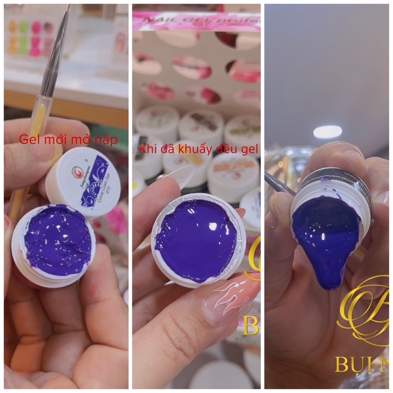 SET GEL VẼ NỔI 2IN1 ĐẶC