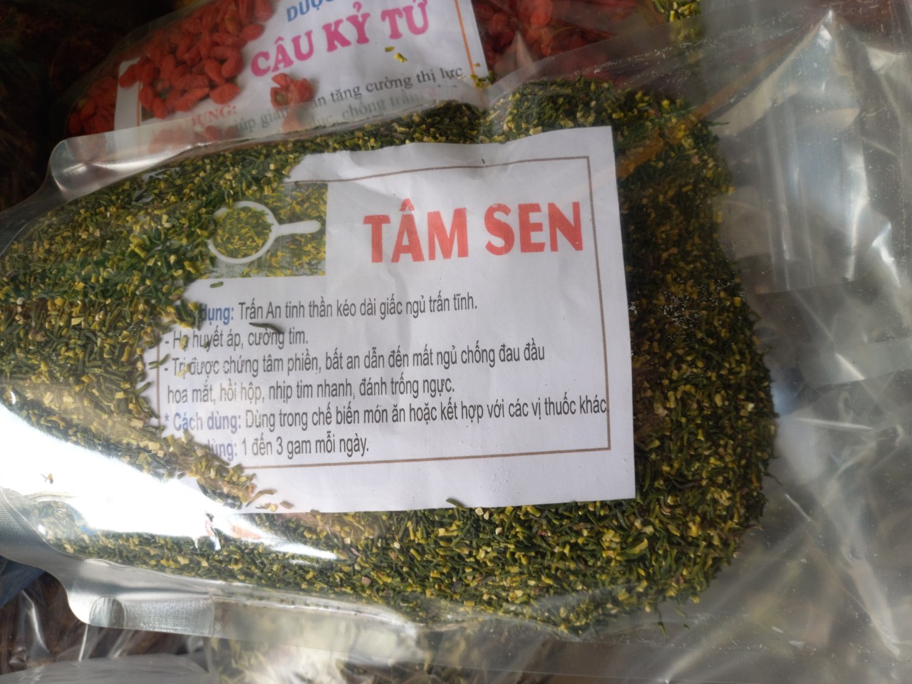 Tâm sen khô 1kg