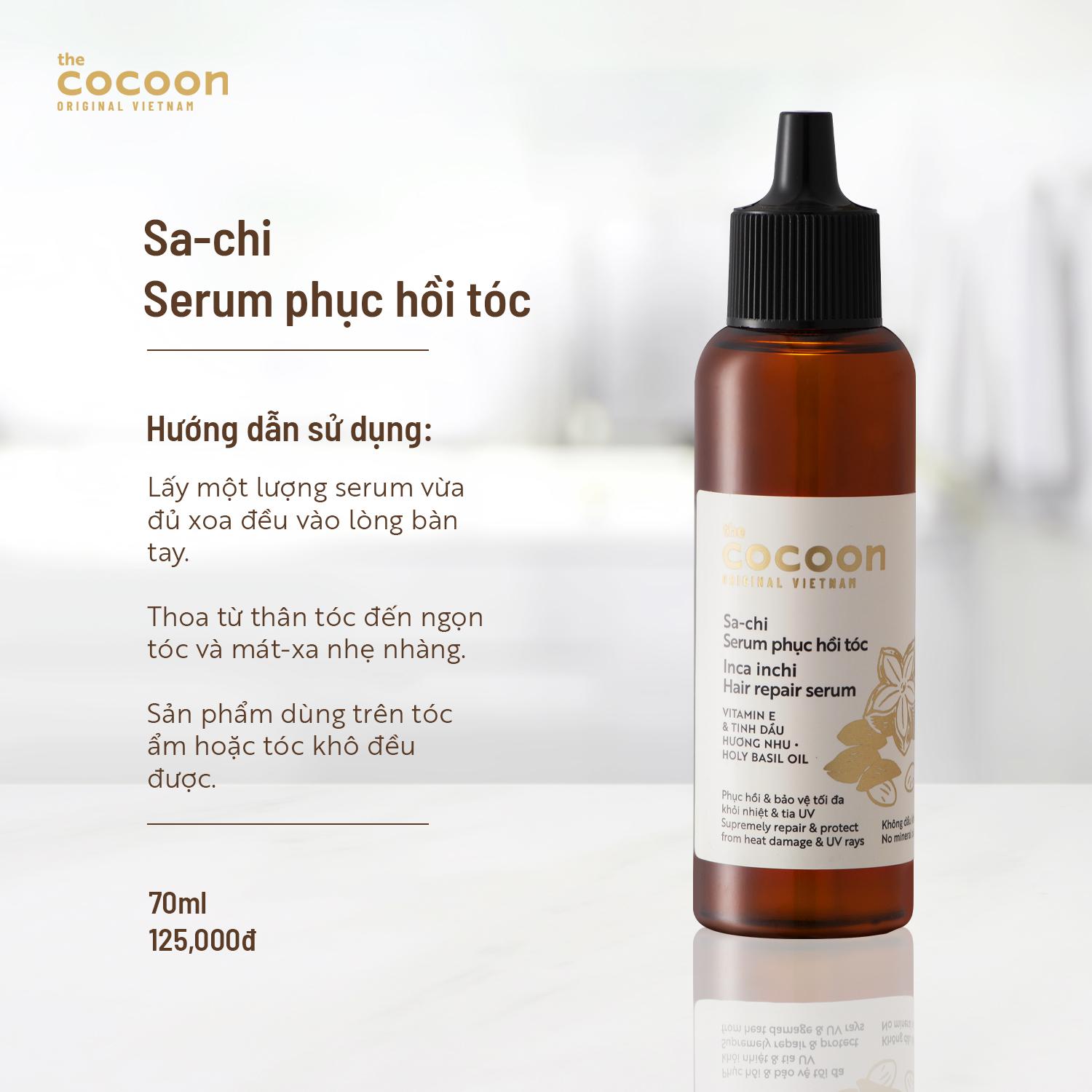 Serum Sa-Chi Phục Hồi Tóc Cocoon 70ml