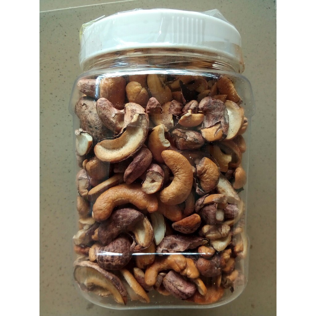 [HCM]500gr Hạt Điều Rang Muối Bể Đôi ( Hoặc Lon pet 450gr)