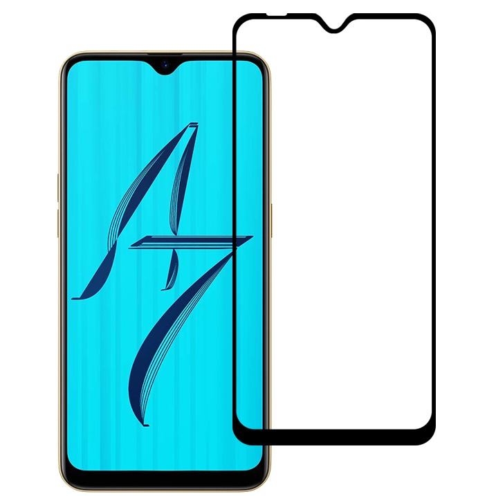 [HCM]Miếng dán kính cường lực cho Oppo A7 full màn hình