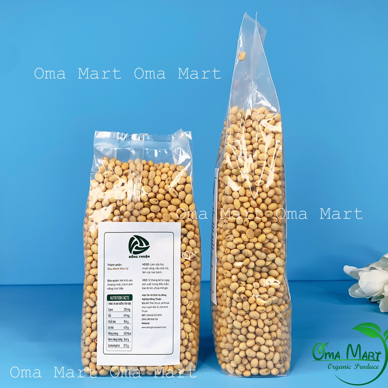 100g đậu nành thuần chủng (NON GMO) Đồng Thuận