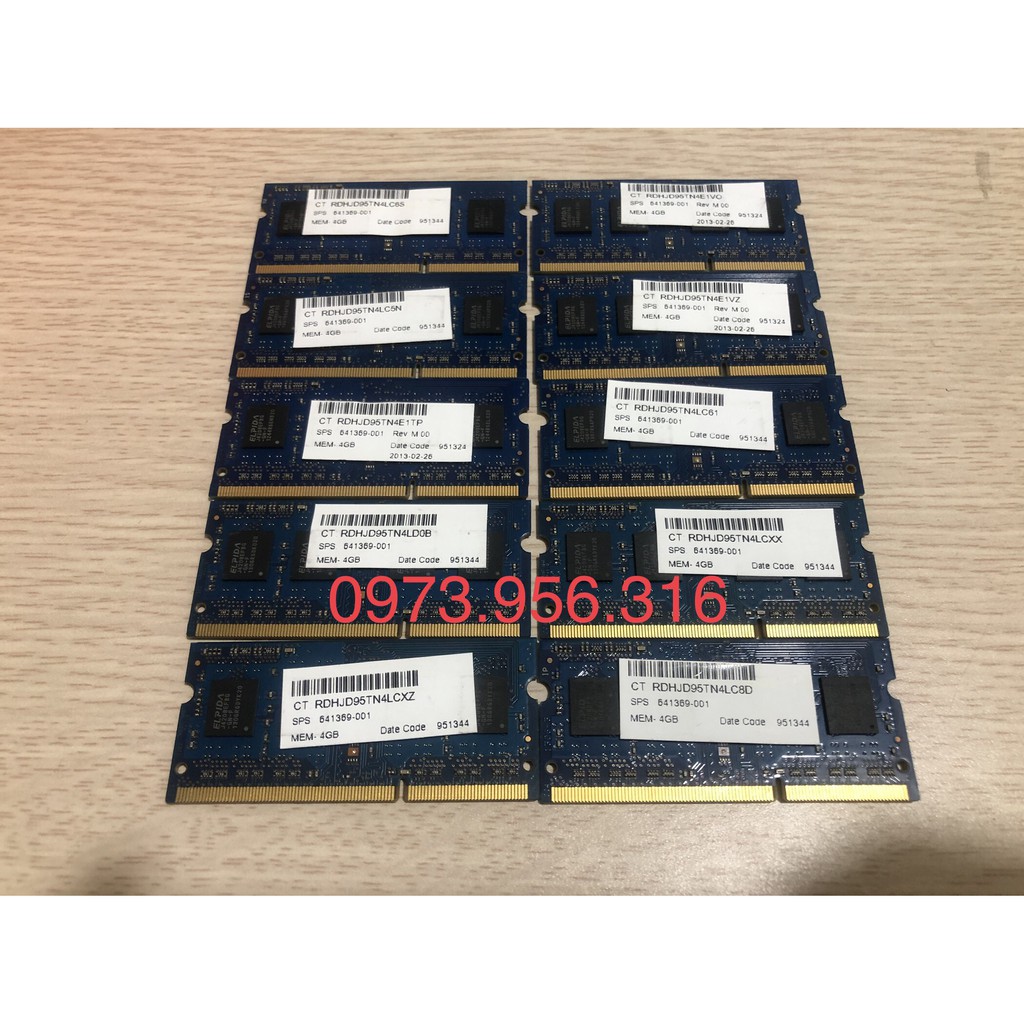 Ram laptop ddr3 4g ram4g ram 4g pc3 ram 4g pc3l