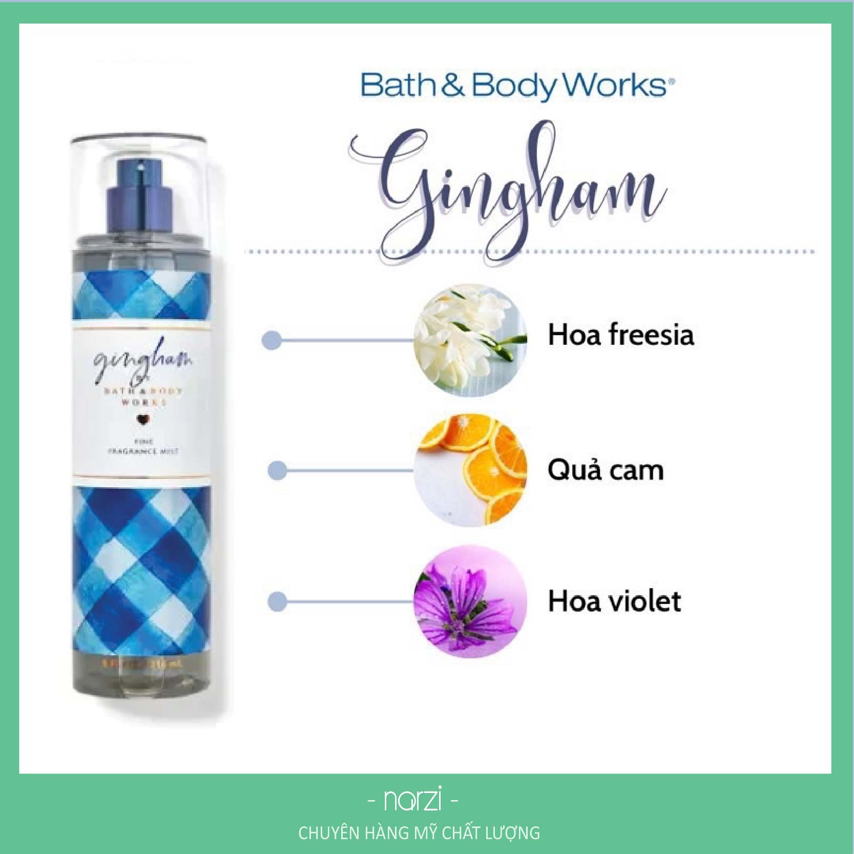 XỊT THƠM TOÀN THÂN BATH & BODY WORKS