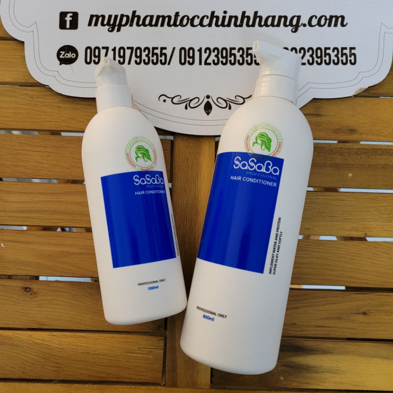 LẺ DẦU GỘI HOẶC DẦU XẢ SASABA PLUS 2019 500ML - 800ML