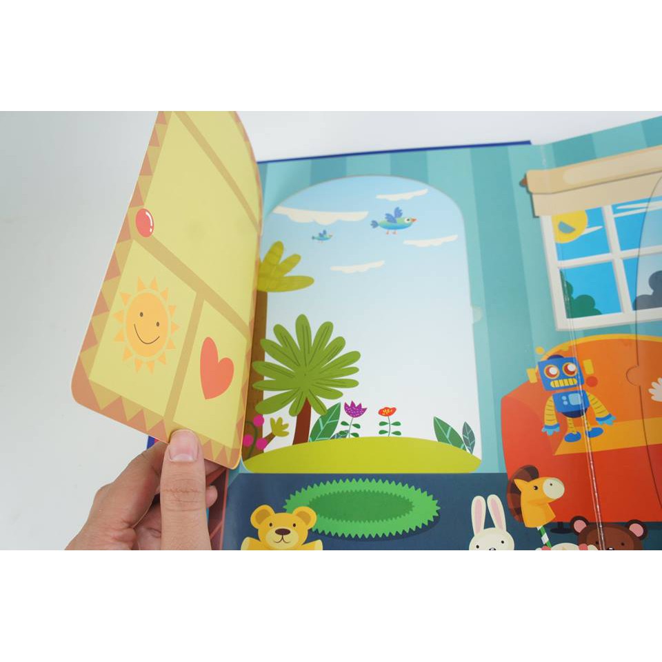 Sách - Lift the flap - Lật mở khám phá - (các phương tiện g.th)