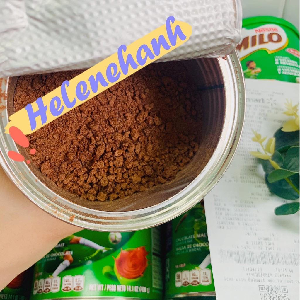 [Bill US] {Hàng Air}Sữa Milo Nestle của Mỹ hộp 400g ( HSD 2/2024)