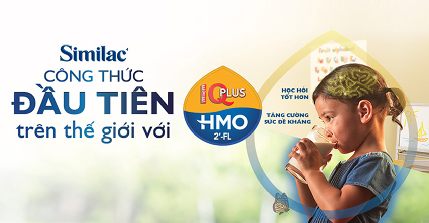 Sữa bột Abbott Similac HMO số  1, 3 -  400g HSD 5-2024