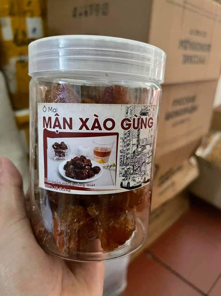 Ô mai mận cay xào gừng 1kg