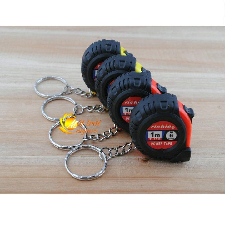 Móc khóa thước rút mini 1m V2