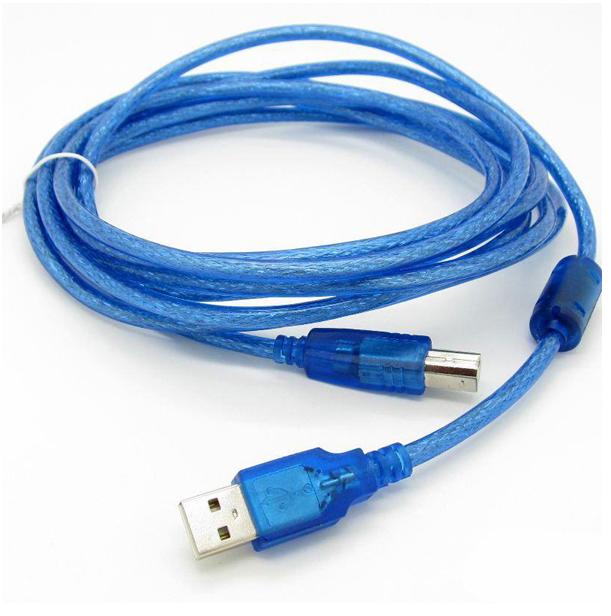 Cáp máy in dài 3m chống nhiễu Kingmaster( xanh)